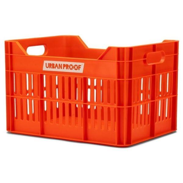 Gerecyclede Fietskrat Urban Proof Click 30 Liter - Oranje