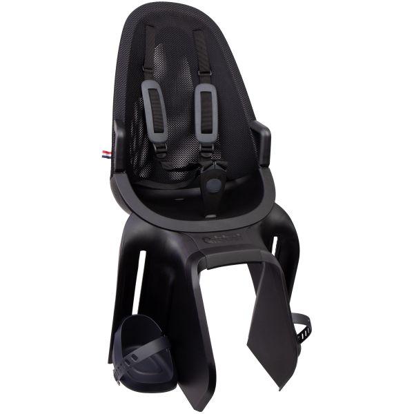 Kinderzitje achter Qibbel Air met dragerbevestiging (CFS) - Midnight Black