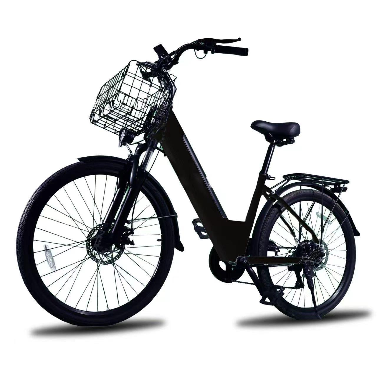 CCK Electrix CS20 Elektrische City E-Bike 27.5 Inch – Zwart – Lage Instap