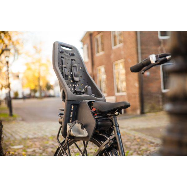 Universele Opzetdrager Steco voor E-bike Bagagedrager-Kinderzitje  – Mat Zwart