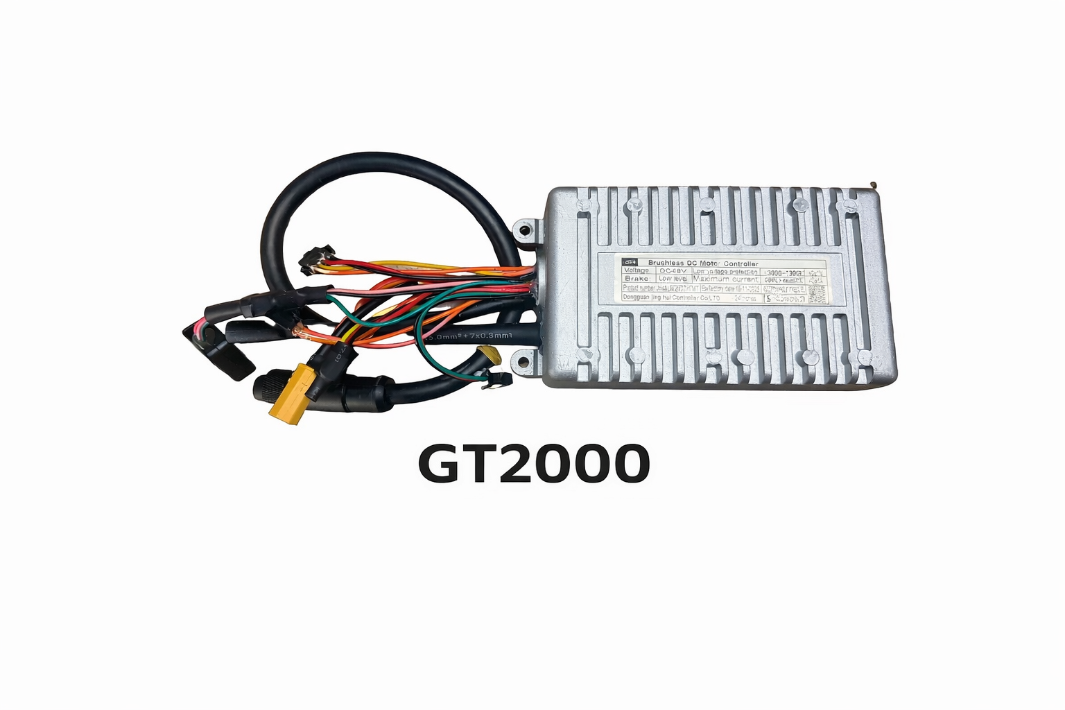 GT2000 Controller – Begrensde Gashendel 6 km/h – 48V E-Bike/Fatbike