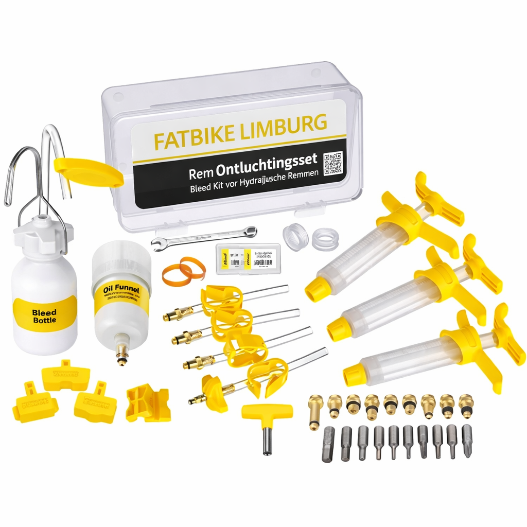 Hydraulische Rem Ontluchtingset-Complete Bleed kit voor Fatbike & E-bike