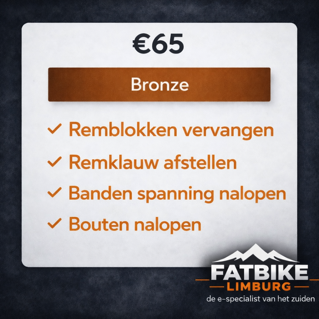 Bronze Onderhoudspakket – Basis Veiligheidsservice