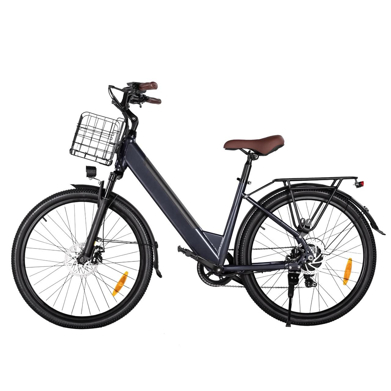 CCK Electrix CS20 Elektrische City E-Bike 27.5 Inch – Grijs – Lage Instap