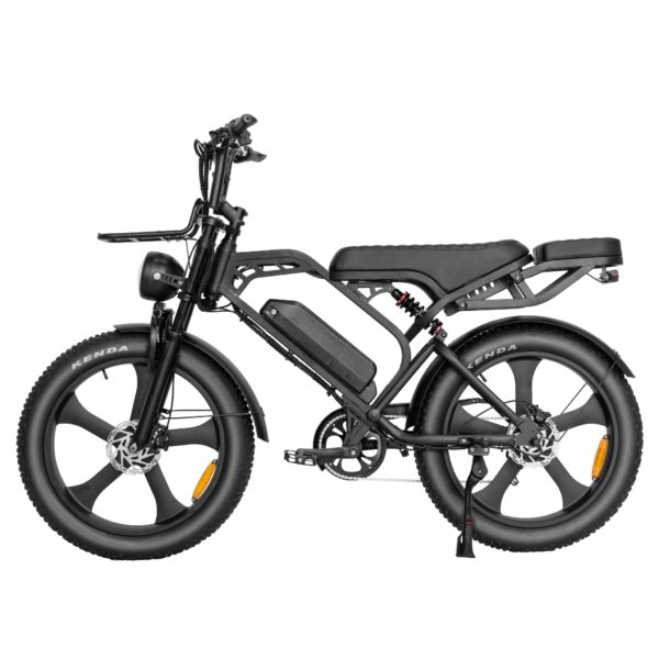V20 Pro Max Fatbike 2027 – 24 Inch – Extra Hoog – Vering – Comfort voor Lange Mensen Zwart